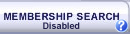 Membership Search Disabled